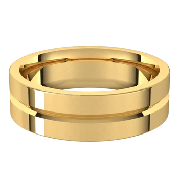 Comfort Fit Wedding Band - Image 3
