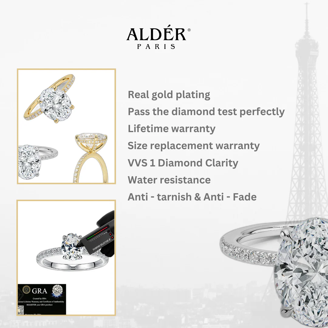 Saphirs Élégants Diamond Ring - Image 12