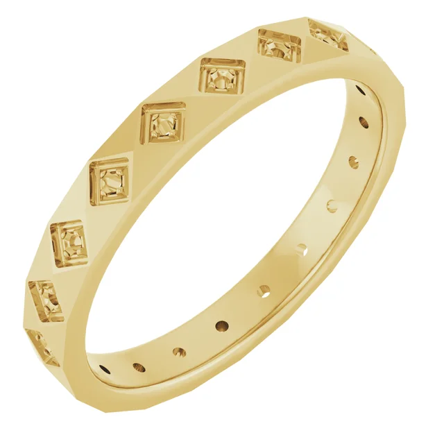 Eternity Mens Wedding Band - Image 12