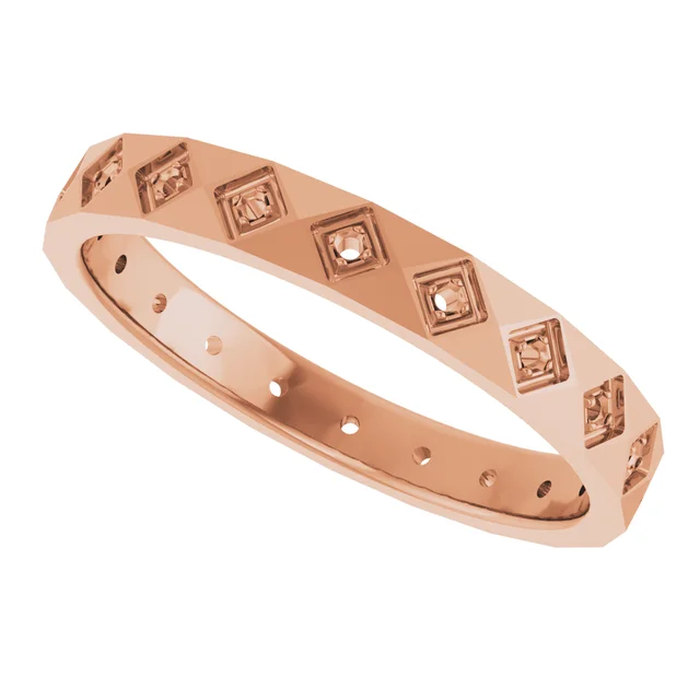 Eternity Mens Wedding Band - Image 14